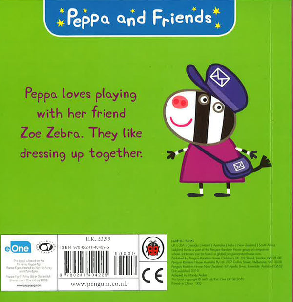 Peppa Pig Story Book: Peppa's Family And Friends - Zoe Zebra - Big