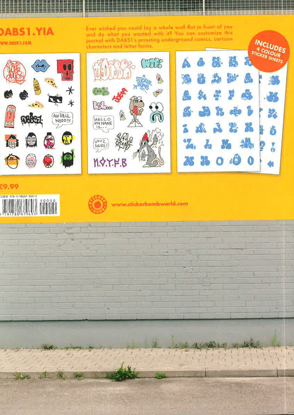 Stickerbomb Journal Graffiti Big Bad Wolf Books Sdn Bhd (Philippines)