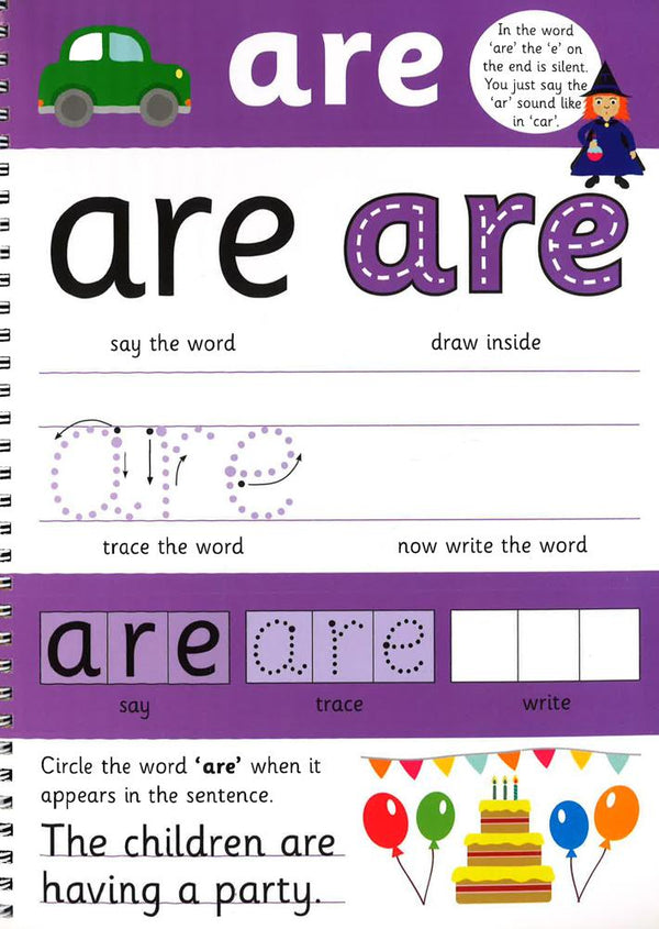 Wipe Clean Workbook Tricky Words Big Bad Wolf Books Sdn Bhd