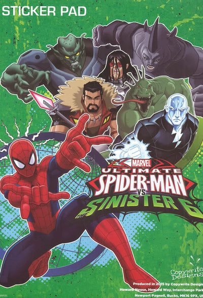 Ultimate Spider-Man Vs Sinister 6 - Sticker Pad