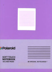 Polaroid: Soft Touch Notebook (Purple)