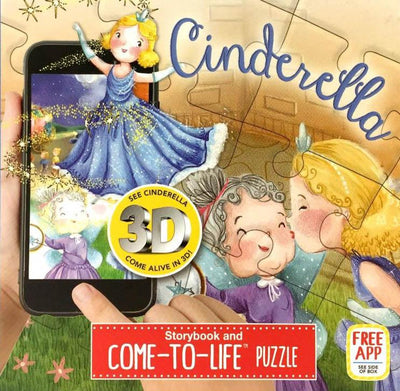 Cinderella: Come-To-Life Puzzle And Storybook