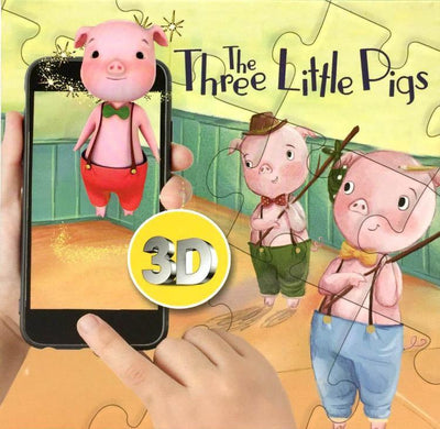 The Three Little Pigs: Come-To-Life Puzzle And Storybook