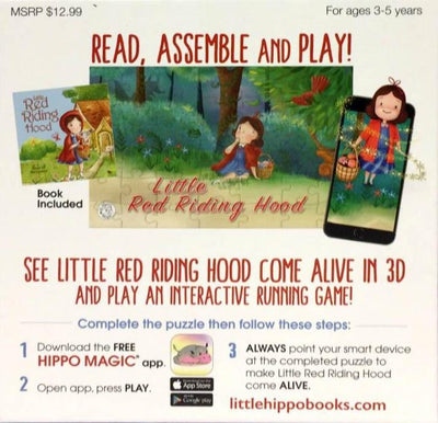 Little Red Riding Hood: Come-To-Life Puzzle And Storybook