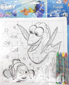 Finding Dory: Puzzle Colouring Set W/ Crayon