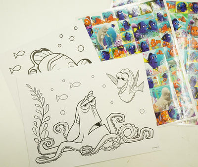 Finding Dory 100 Stickers Set