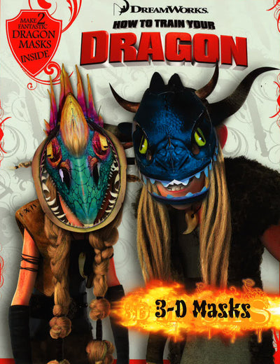 Dream Works: How To Train Your Dragon - 3D Masks Book