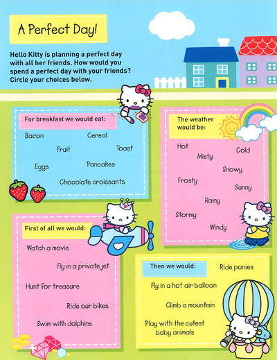 Hello Kitty Best Friends Activity Book