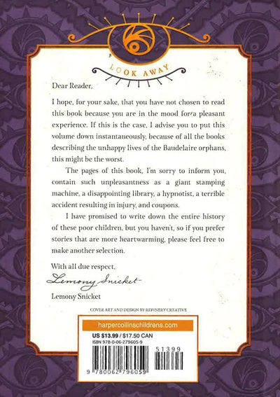A Series Of Unfortunate Events #4: The Miserable Mill [Netflix Tie-In Edition]