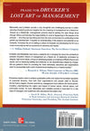 *Drucker's Lost Art Of Management