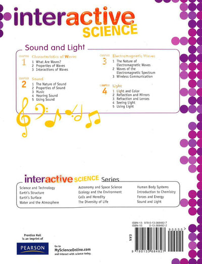 Sound And Light Interactive Science