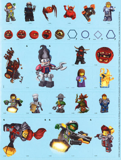 Lego Nexo Knights: 500 Stickers