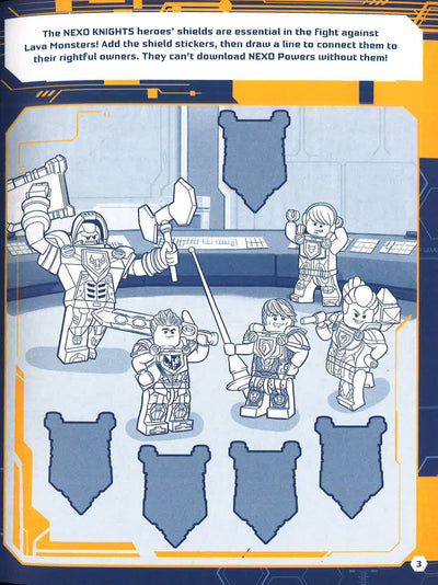 Lego Nexo Knights: 500 Stickers