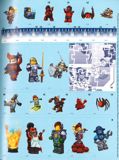 Lego Nexo Knights: 500 Stickers