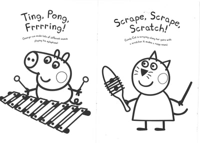 Peppa Pig - Bing Bong Bang Colouring Book