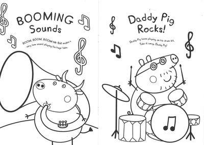 Peppa Pig - Bing Bong Bang Colouring Book