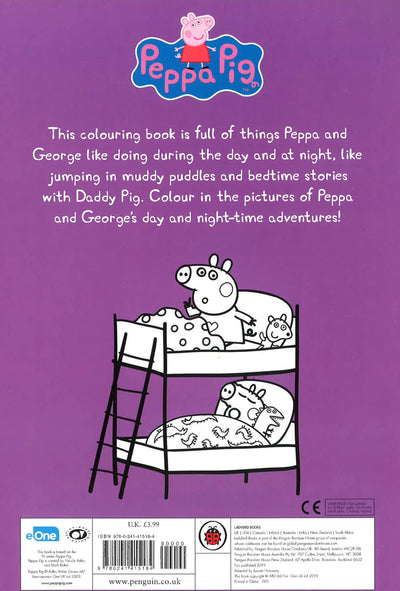 Peppa Pig - Day And Night - Colouring Book