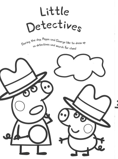 Peppa Pig - Day And Night - Colouring Book
