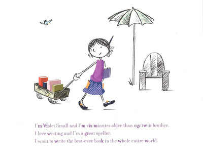 Violet And Victor Write The Best-Ever Bookworm Book