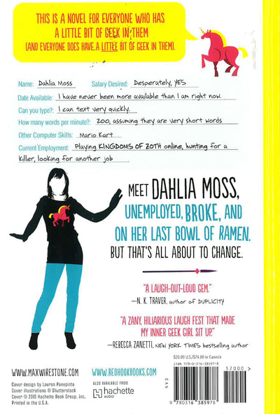Unfortunate Decisions Of Dahlia Moss