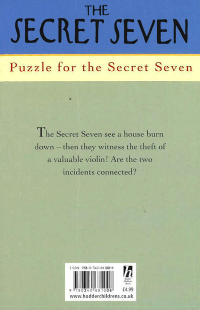 Enid Blyton: The Secret Seven - Puzzle For The Secret Seven