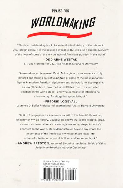 Worldmaking - The Art And Science Of American Diplomacy