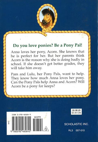 A Pony For Keeps