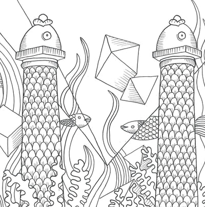 Under The Sea: Colouring For Mindfulness