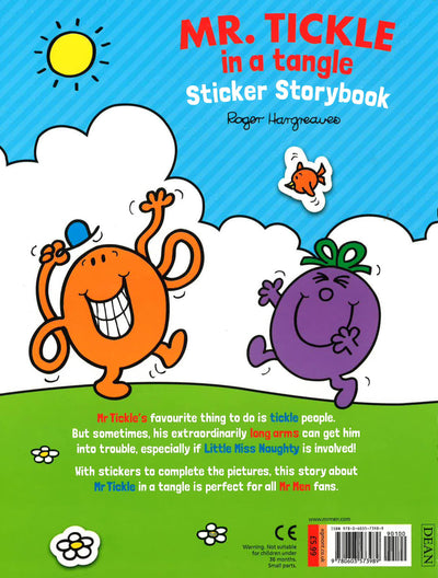 Mr. Tickle In A Tangle Sticker Storybook