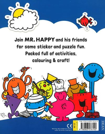 Mr Happy And Friends: Sticker And Puzzle Fun
