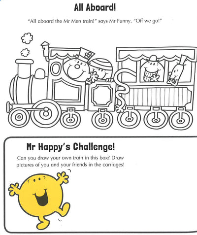 Mr Happy And Friends: Sticker And Puzzle Fun