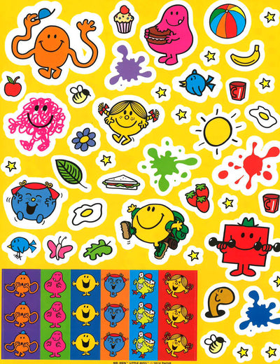 Mr Happy And Friends: Sticker And Puzzle Fun