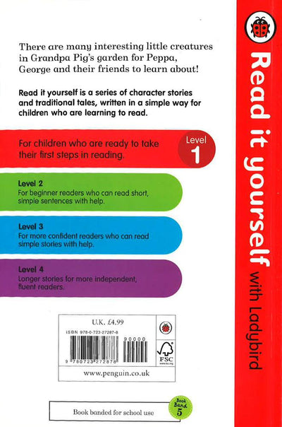 Peppa Pig: Little Creatures - Read It Yourself With Ladybird: Level 1