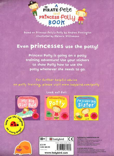 Princess Pollys Potty Sticker Activity Book