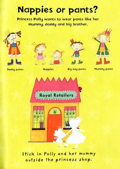 Princess Pollys Potty Sticker Activity Book