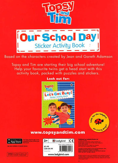 Our School Day: A Ladybird Topsy And Tim Sticker Activity Book