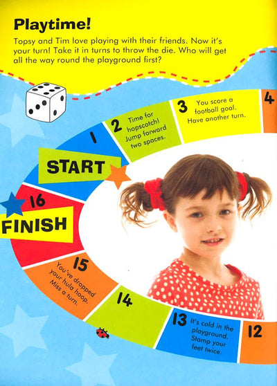 Our School Day: A Ladybird Topsy And Tim Sticker Activity Book