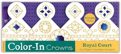 Mudpuppy Royal Court Color In Crowns