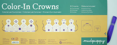 Mudpuppy Royal Court Color In Crowns