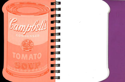 Andy Warhol Soup Can Layered Journal