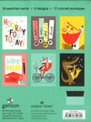 Galison Assorted Notecard Box Hooray Today