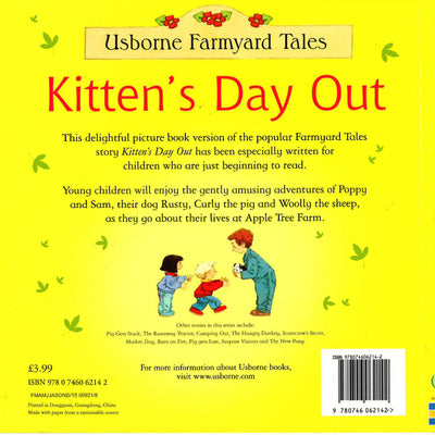 Usborne Farmyard Tales: Kitten's Day Out