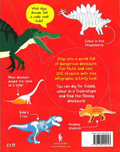 My Dinosaur Infographic Sticker Activity Book