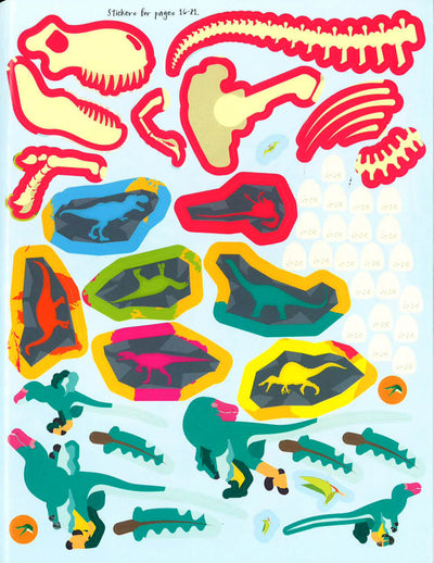 My Dinosaur Infographic Sticker Activity Book