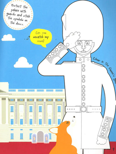 London Infographic Sticker Activity Book