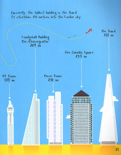 London Infographic Sticker Activity Book