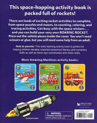 Amazing Machines Roaring Rockets Activity Book