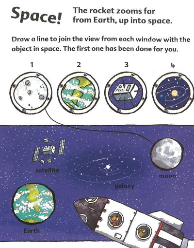 Amazing Machines Roaring Rockets Activity Book