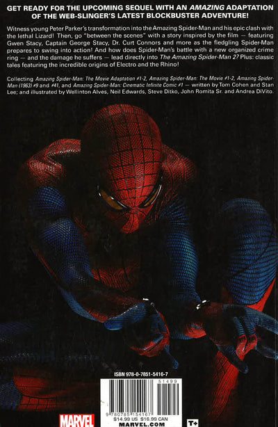 Amazing Spider-Man: The Movie Prelude Comics, Graphic Novels, & Manga eBook  by Marvel Comics - EPUB Book