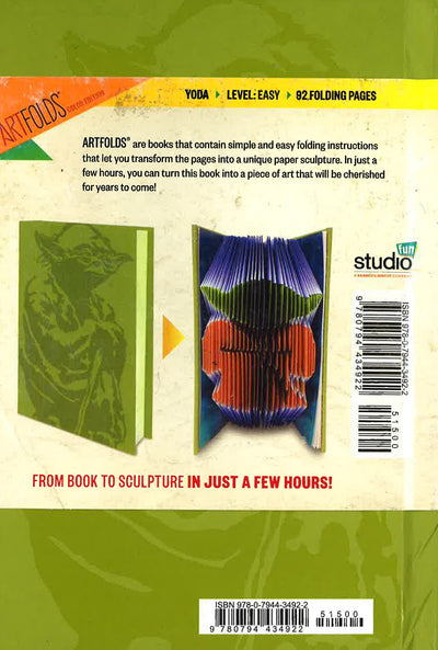 Star Wars: Artfolds - Yoda And The Force (Hb)